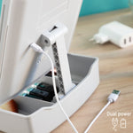 3-In-1 Folding LED Mirror with Make-up Organiser Panomir InnovaGoods product packaging