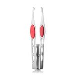 Hair Removal Tweezers with LED Lezers InnovaGoods product packaging