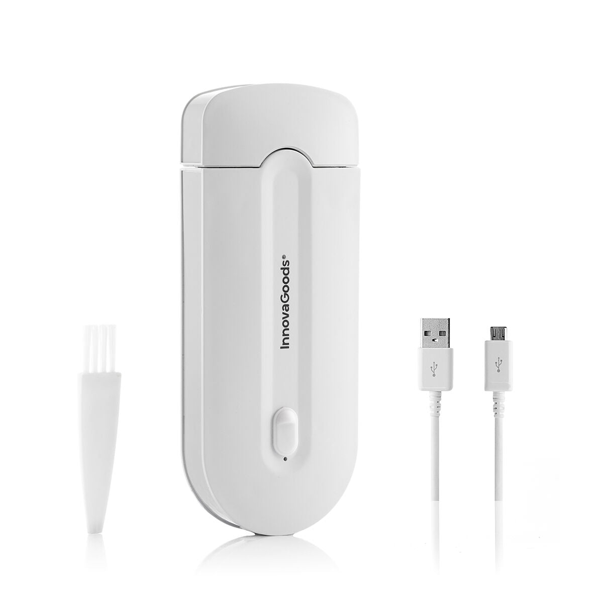 Rechargeable Mini Shaver with LED Light Epiluch InnovaGoods product packaging