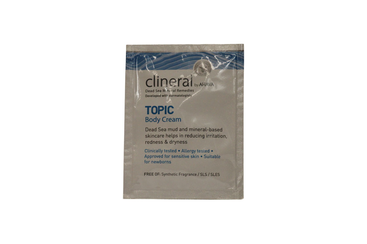 Ahava Clineral Topic Body Cream 6 ml Sample