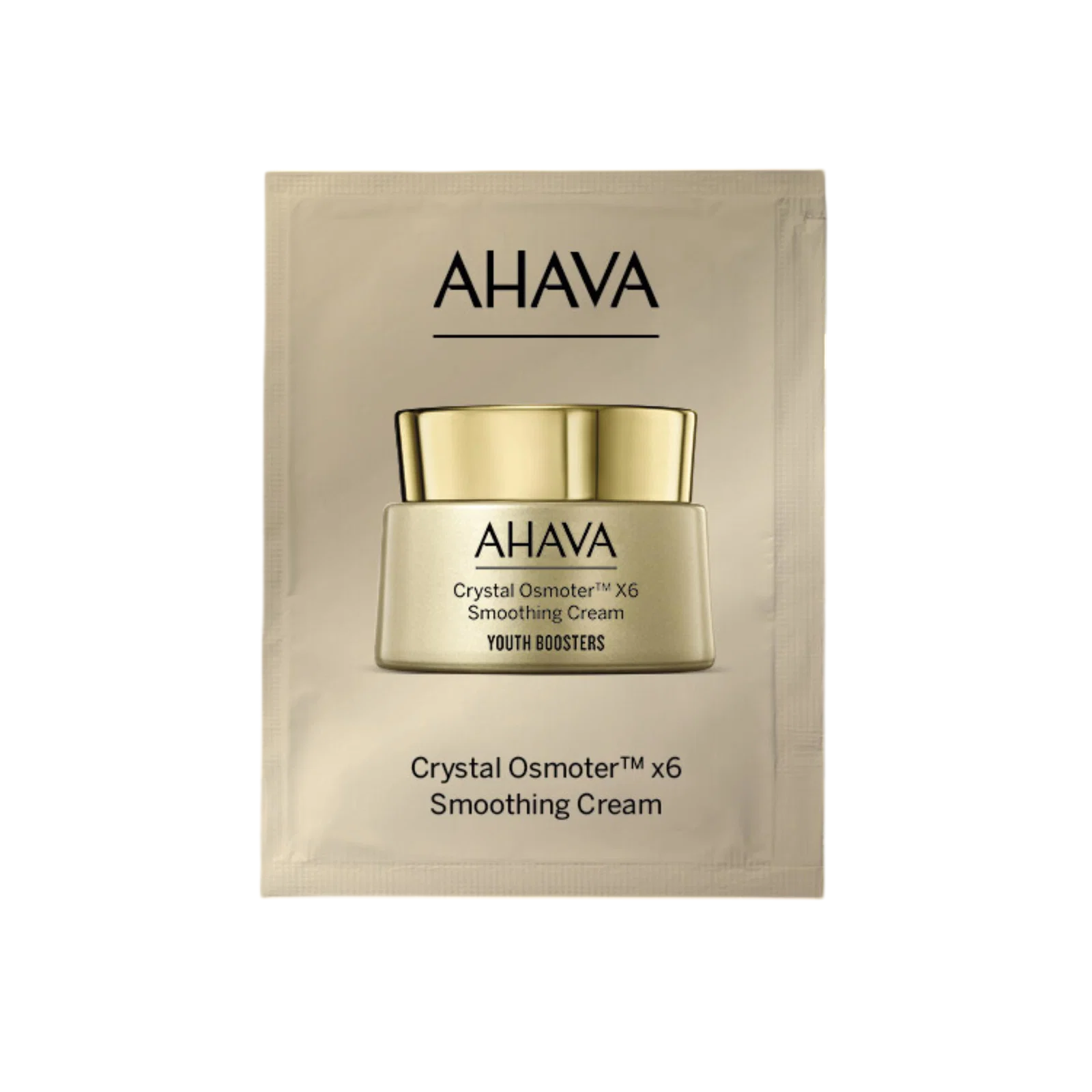 Ahava, Crystal Osmoter X6, Smoothing, Gel Cream, For Face, 2 ml *Sample