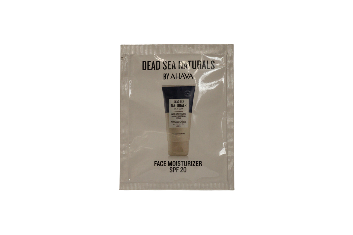 Ahava Dead Sea Naturals Face Moisturizer SPF 20 - 3 ml Sample