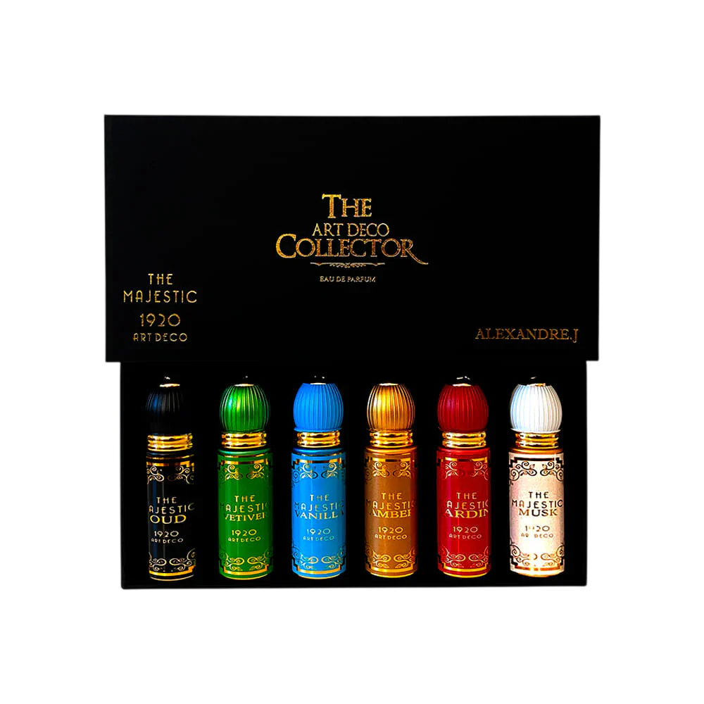 Set, Alexandre.J, The Majestic Collection, Eau De Parfum, Unisex, 6 pcs, 8 ml