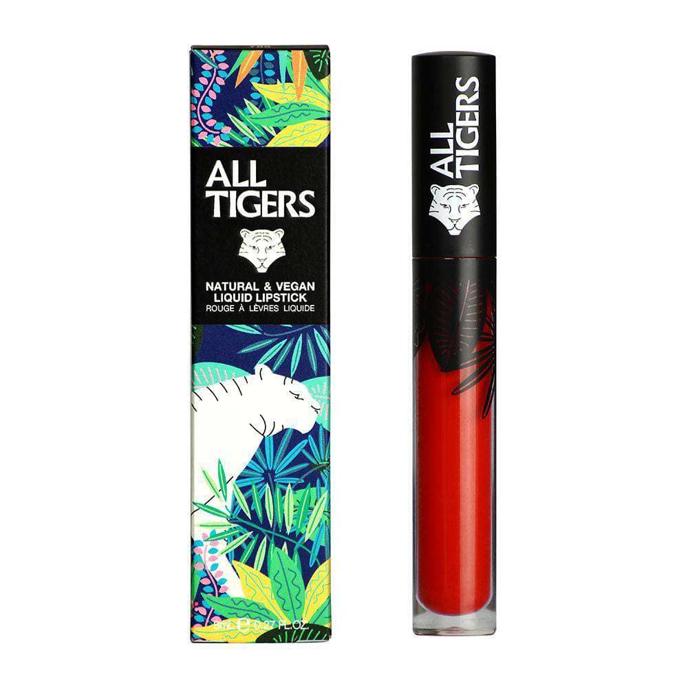 All Tigers, Natural & Vegan, Natural, Matte, Lip Gloss, 888, Call Me Queen, 8 ml
