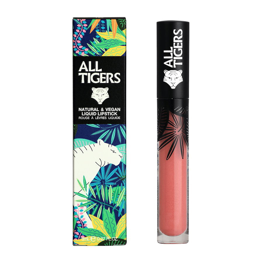 All Tigers, Natural & Vegan, Natural, Matte, Lip Gloss, 696, Chase Your Dreams, 8 ml
