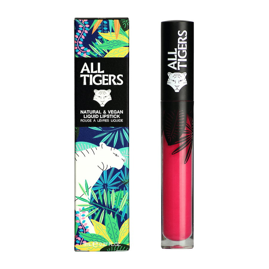 All Tigers, Natural & Vegan, Natural, Matte, Lip Gloss, 786, Own The Stage, 8 ml