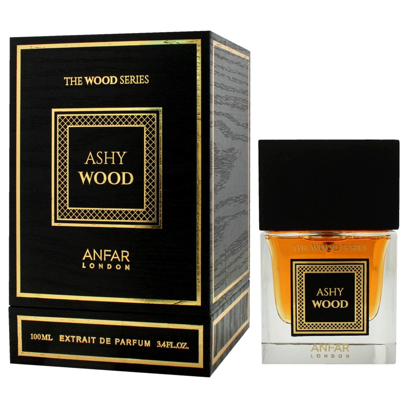 Anfar, Ashy Wood, Extrait De Parfum, For Men, 100 ml
