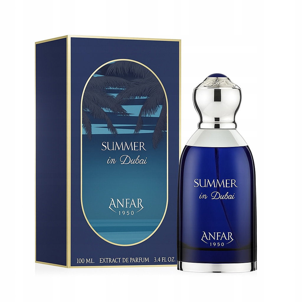 Anfar, Summer In Dubai, Extrait De Parfum, For Men, 100 ml