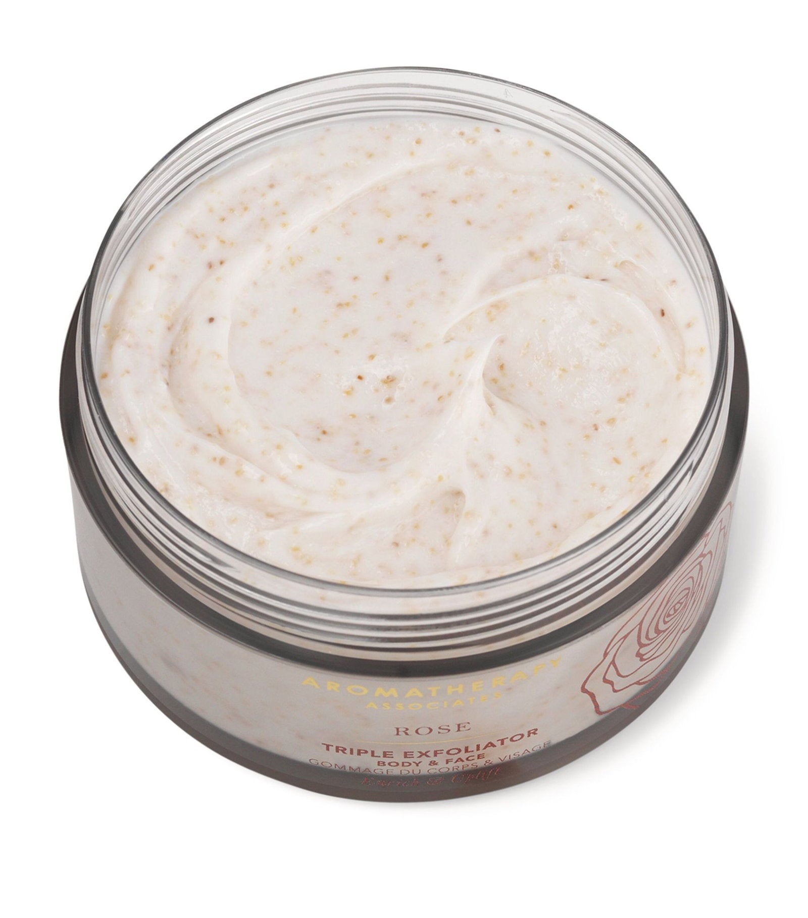 Aromatherapy Associates, Rose, Natural Essential Oils, Exfoliating Scrub, 200 ml