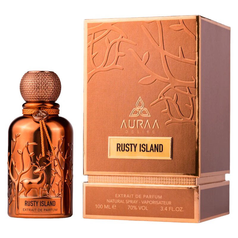 Auraa Desire, Rusty Island, Extrait De Parfum, For Men, 100 ml