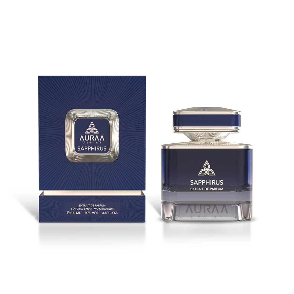 Auraa Desire, Sapphirus, Extrait De Parfum, For Men, 100 ml