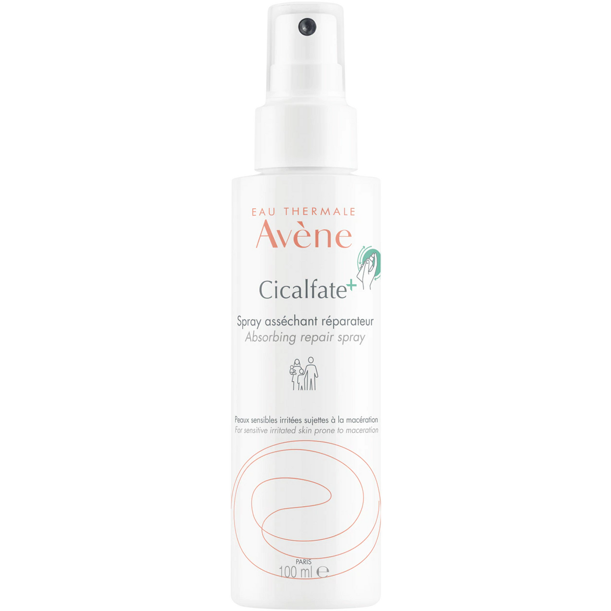 Avene, Cicalfate+, Reparative, Mist Spray, Face & Body, 100 ml