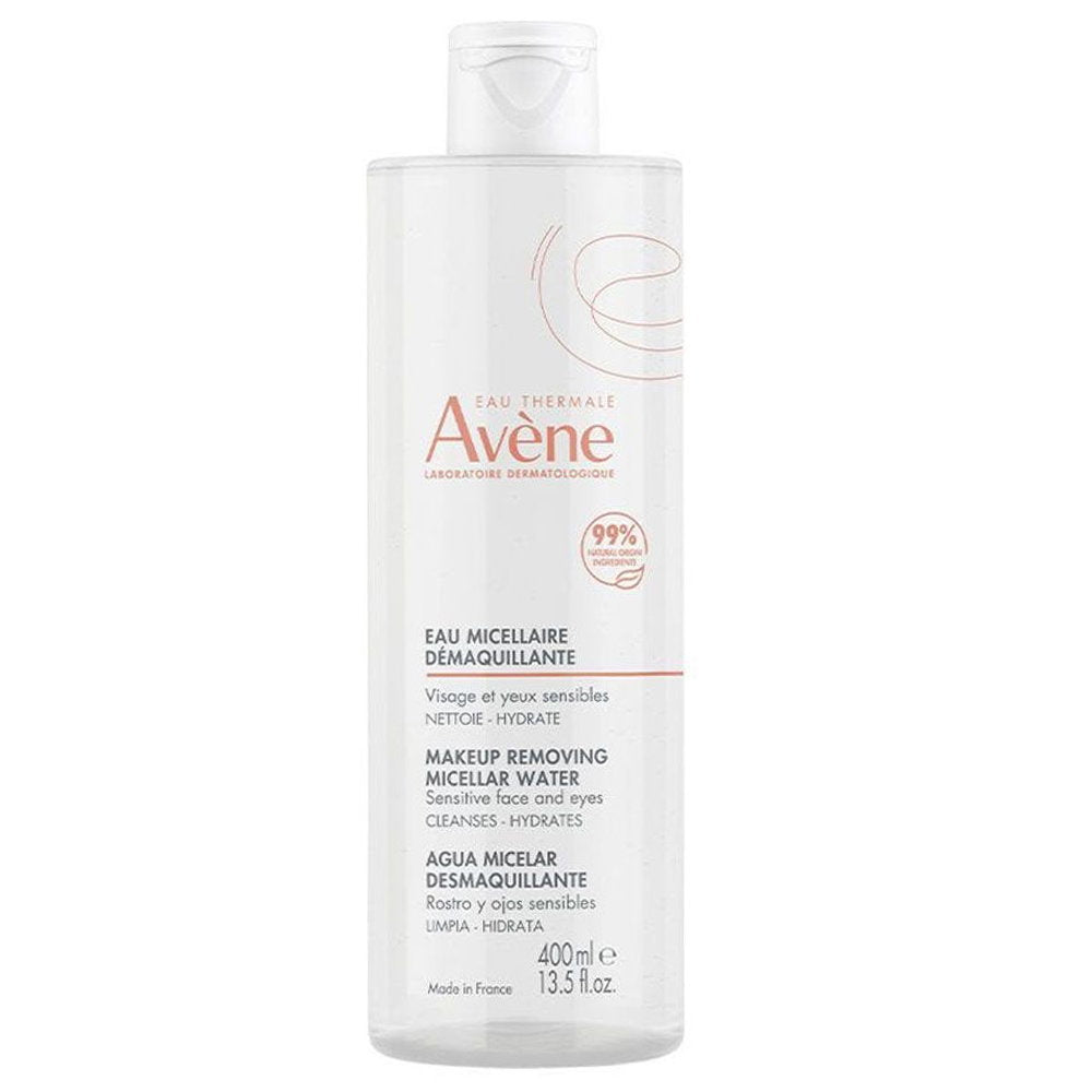 Avene, Eau Thermale, Cleanses and Removes Makeup, Micellar Water, Sensitive, 400 ml