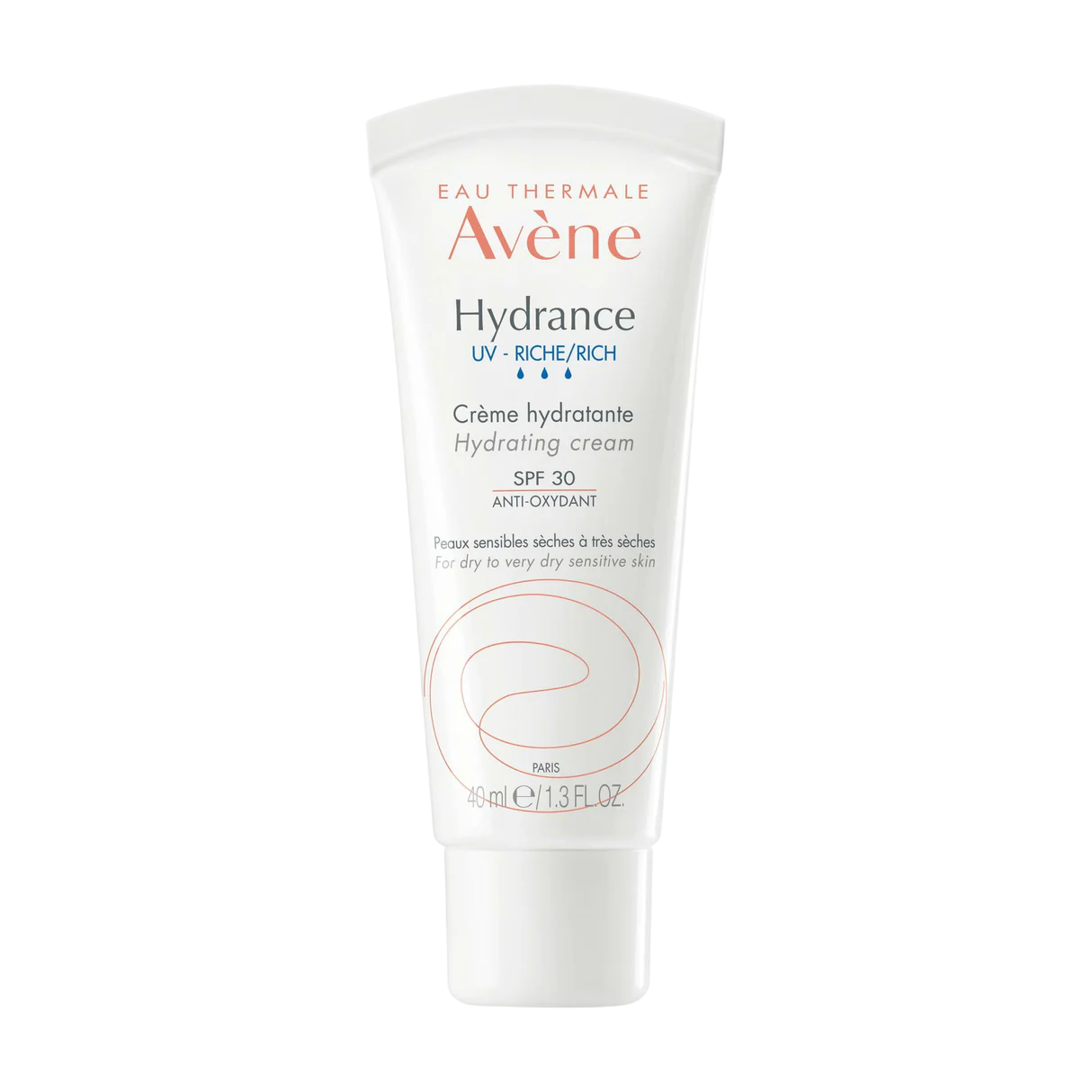 Avene, Hydrance Rich, Hydrating, Rich Cream, For Face, SPF 30, 40 ml