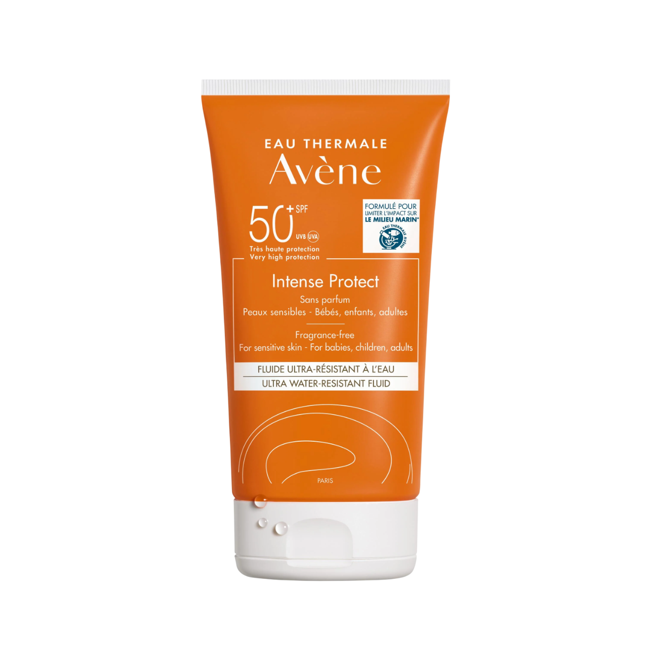 Avene, Intense Protect, Hydration, Daily, Cream, Body, SPF 50+, 150 ml