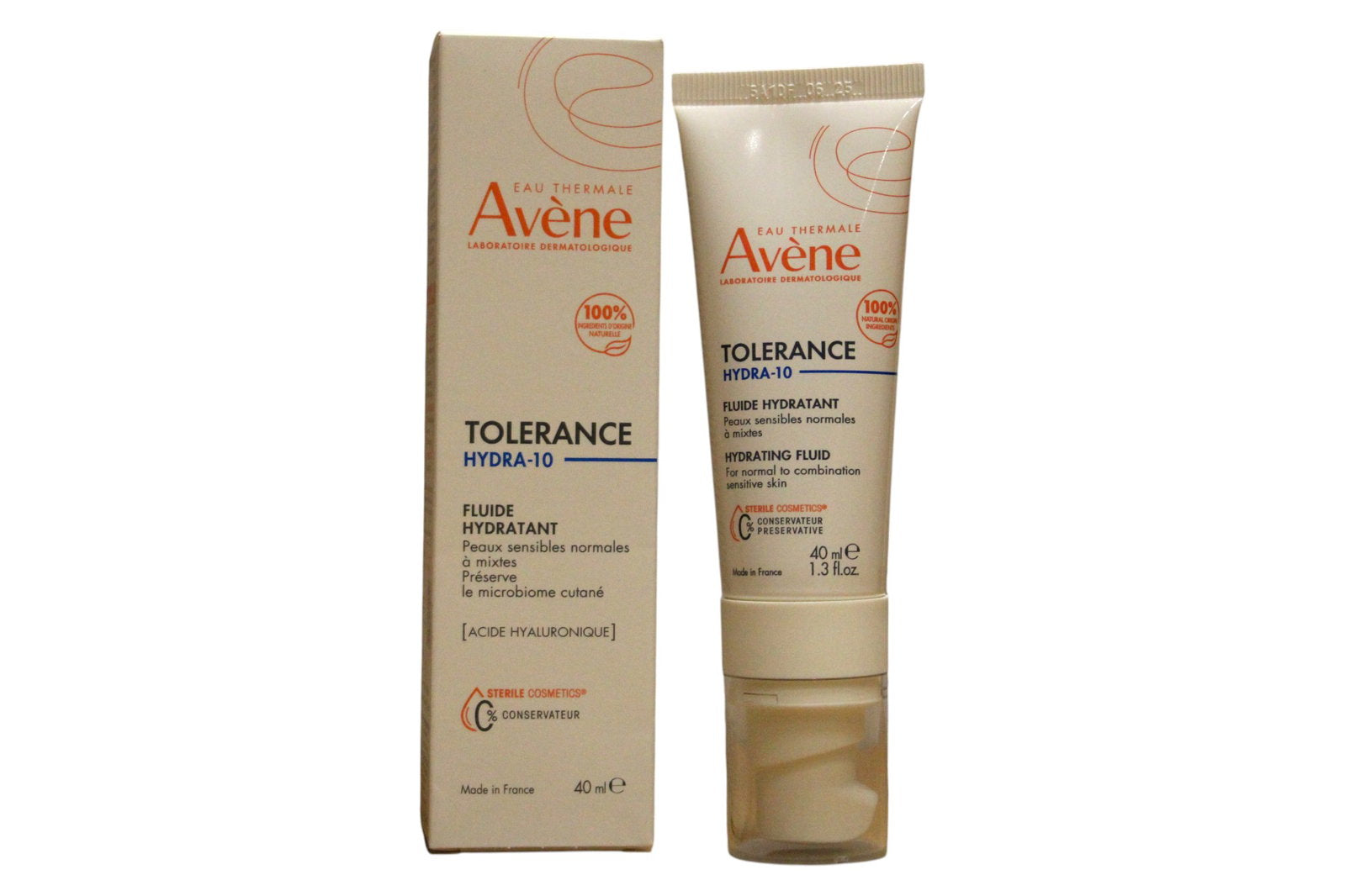 Avene, Tolerance Hydra-10, Hydration, Fluid, For Face, 40 ml