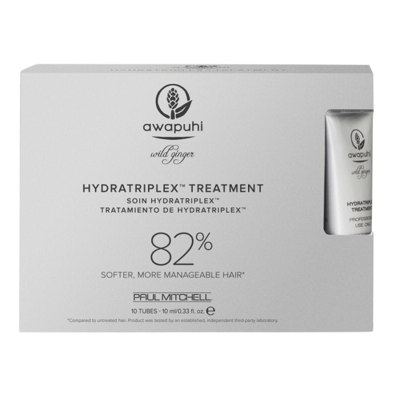 Set, Awapuhi Wild Ginger By Paul Mitchell, Hydratriplex, Hair Leave-In Cream Treatment, For Hydration, 10 pcs, 10 ml
