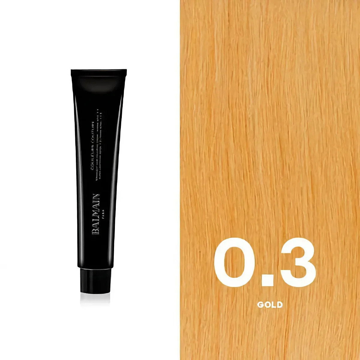 Balmain Professionnel, Couleurs Couture, Hair Colouring Cream Toner, 0.3 Gold, 60 ml