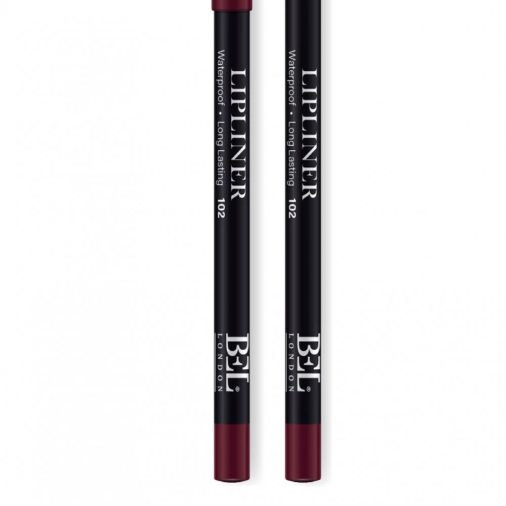 Bel London, BEL London, Hydrogenated Vegetable Oil, Waterproof, Contour, Lip Liner, 102, 0.78 g