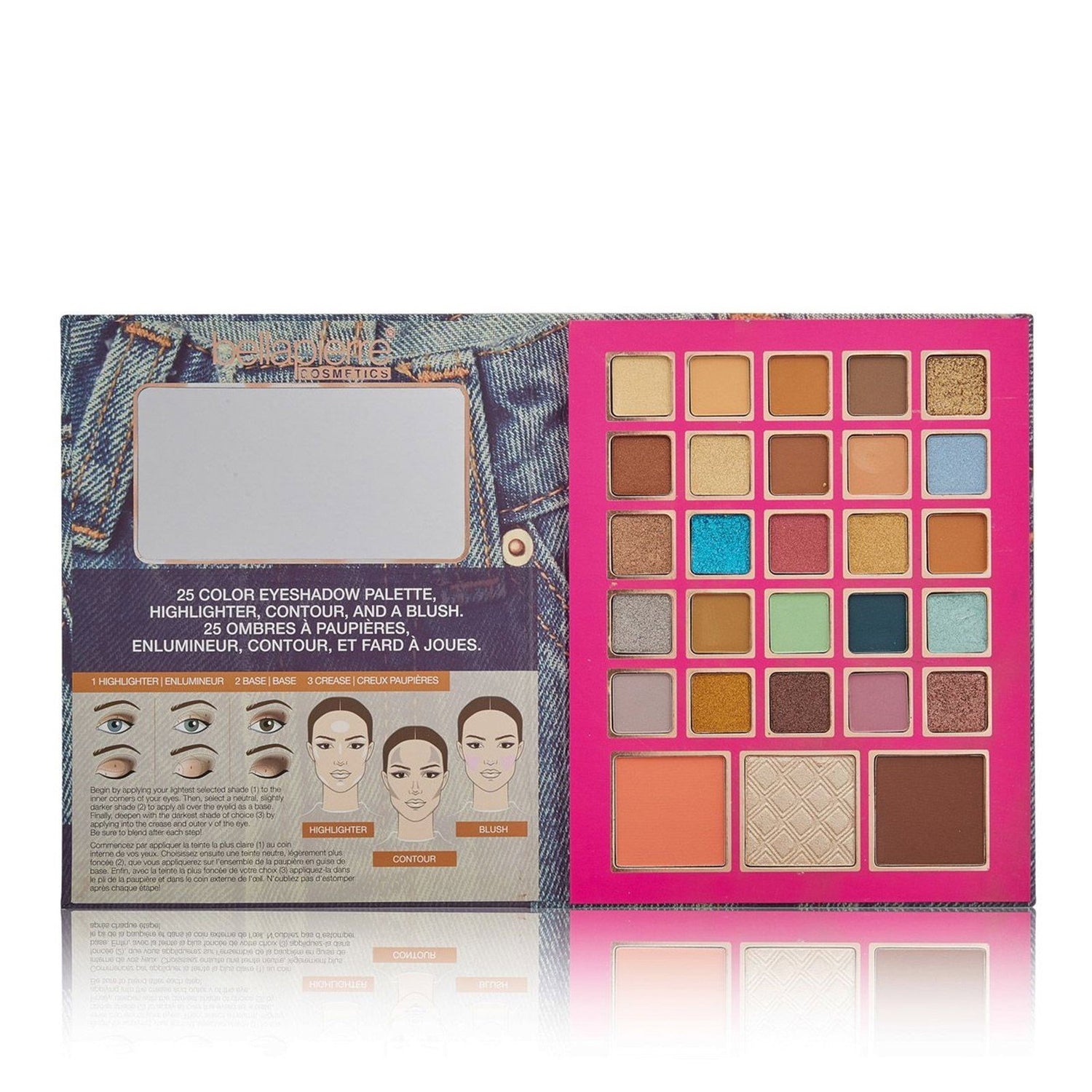 Bellapierre, 90's Glam, Multi-use, Face Palette, 42.5