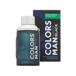 Benetton, Colors Man Black, Eau De Toilette, For Men, 100 ml