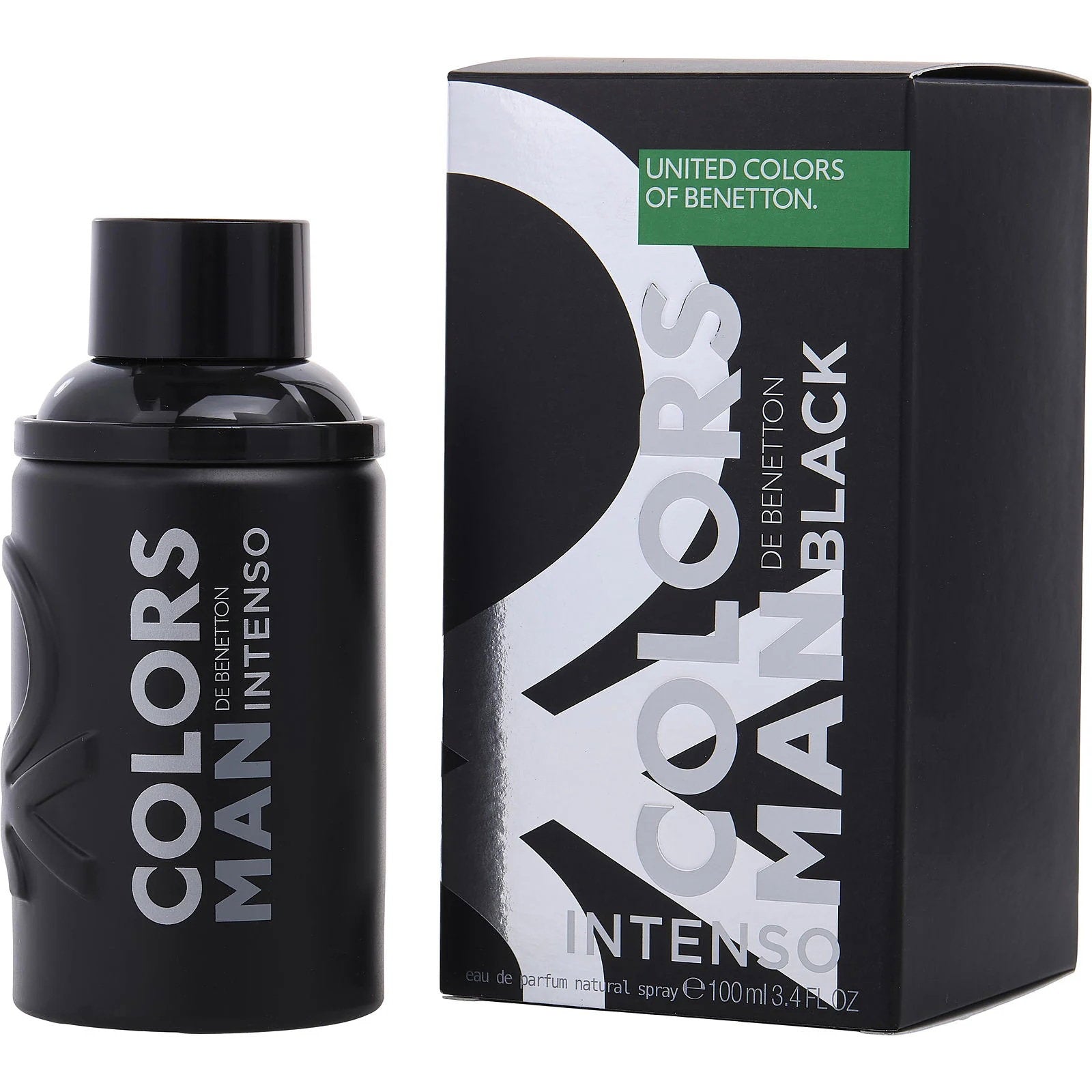 Benetton, Colors Man Black Intenso, Eau De Parfum, For Men, 60 ml *Tester