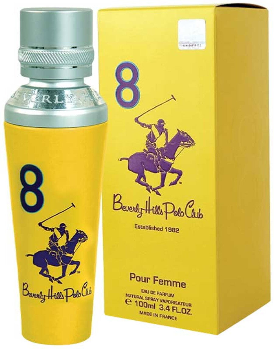 Beverly Hills Polo Club, 1982 - Sport 8, Eau De Parfum, For Women, 50 ml