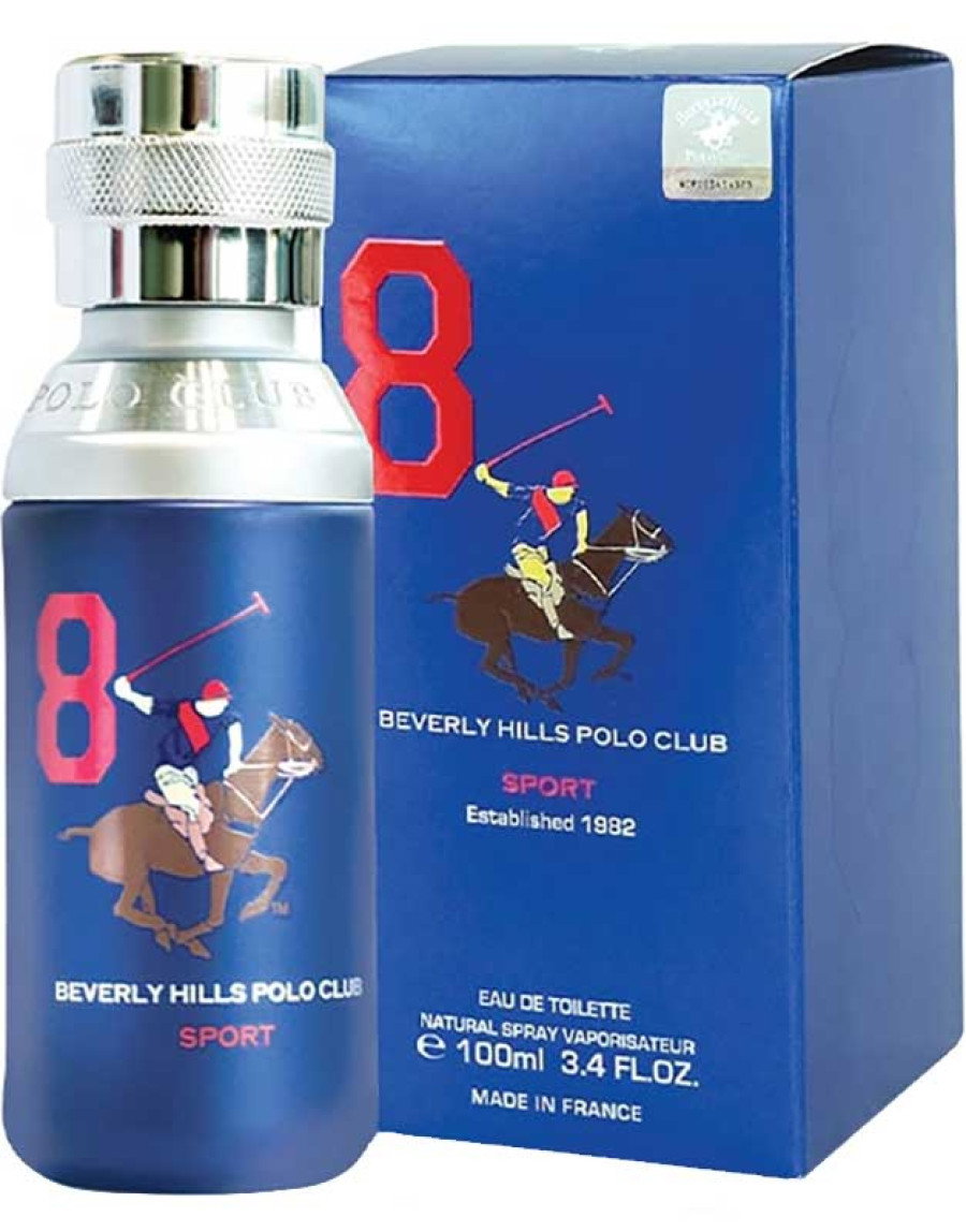 Beverly Hills Polo Club, 1982 - Sport 8, Eau De Toilette, For Men, 100 ml *Tester