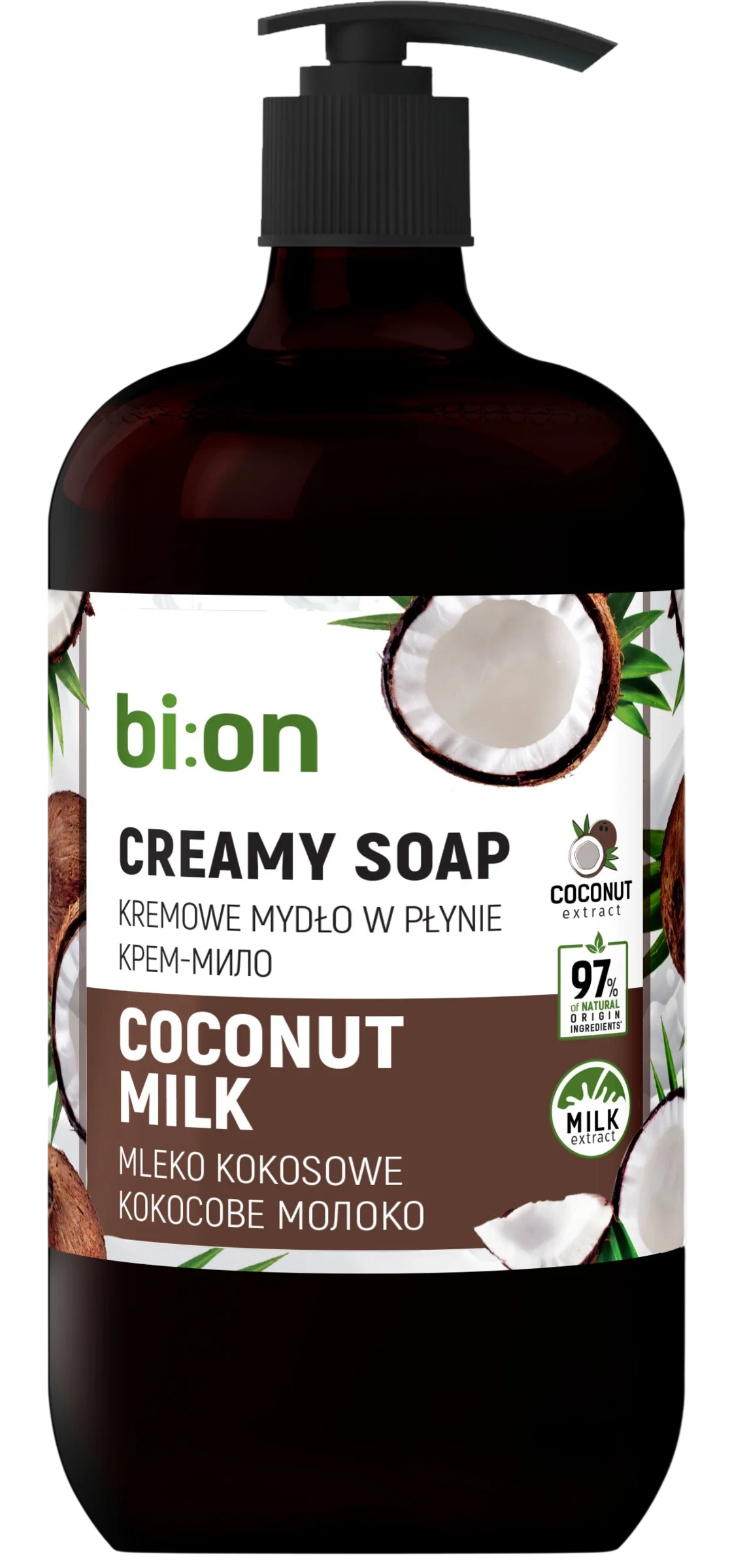 Bio Naturell, Bio Naturell, Coconut Milk, Liquid Soap, For Hands, 946 ml