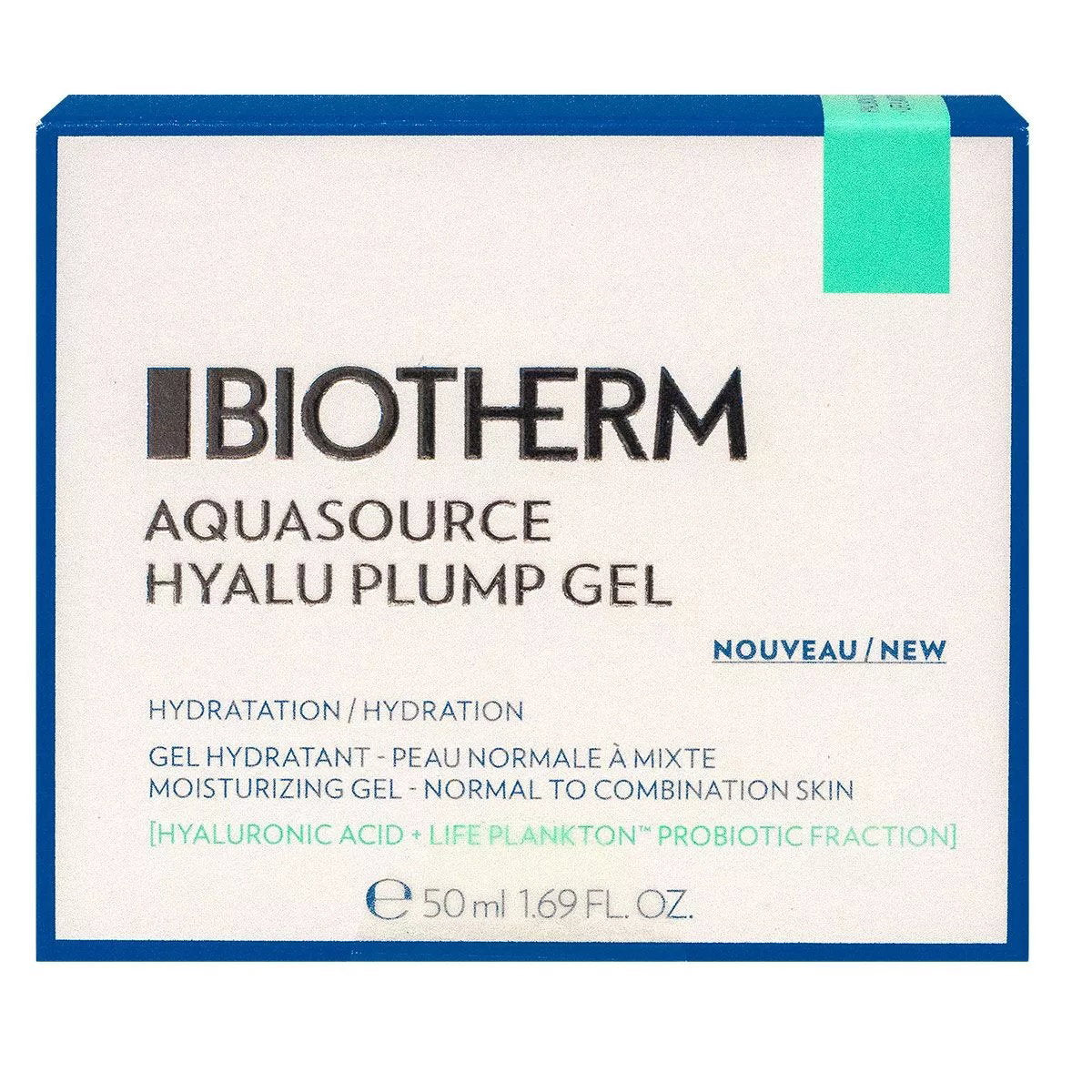 Biotherm, Aquasource Hyalu Plump, Hydrating, Day and Night, Gel Cream, For Face, 50 ml