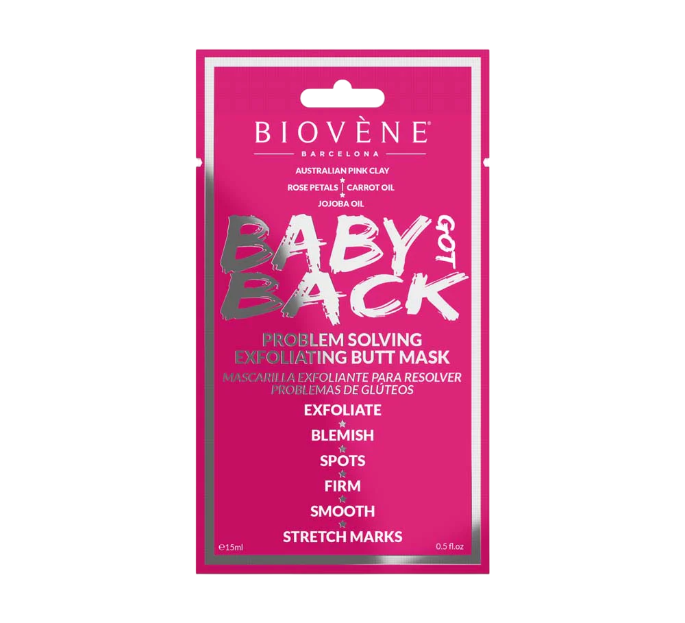 Biovene, Baby Got Back, Exfoliating, Body Cream Mask, For Butt, 15 ml *Tester