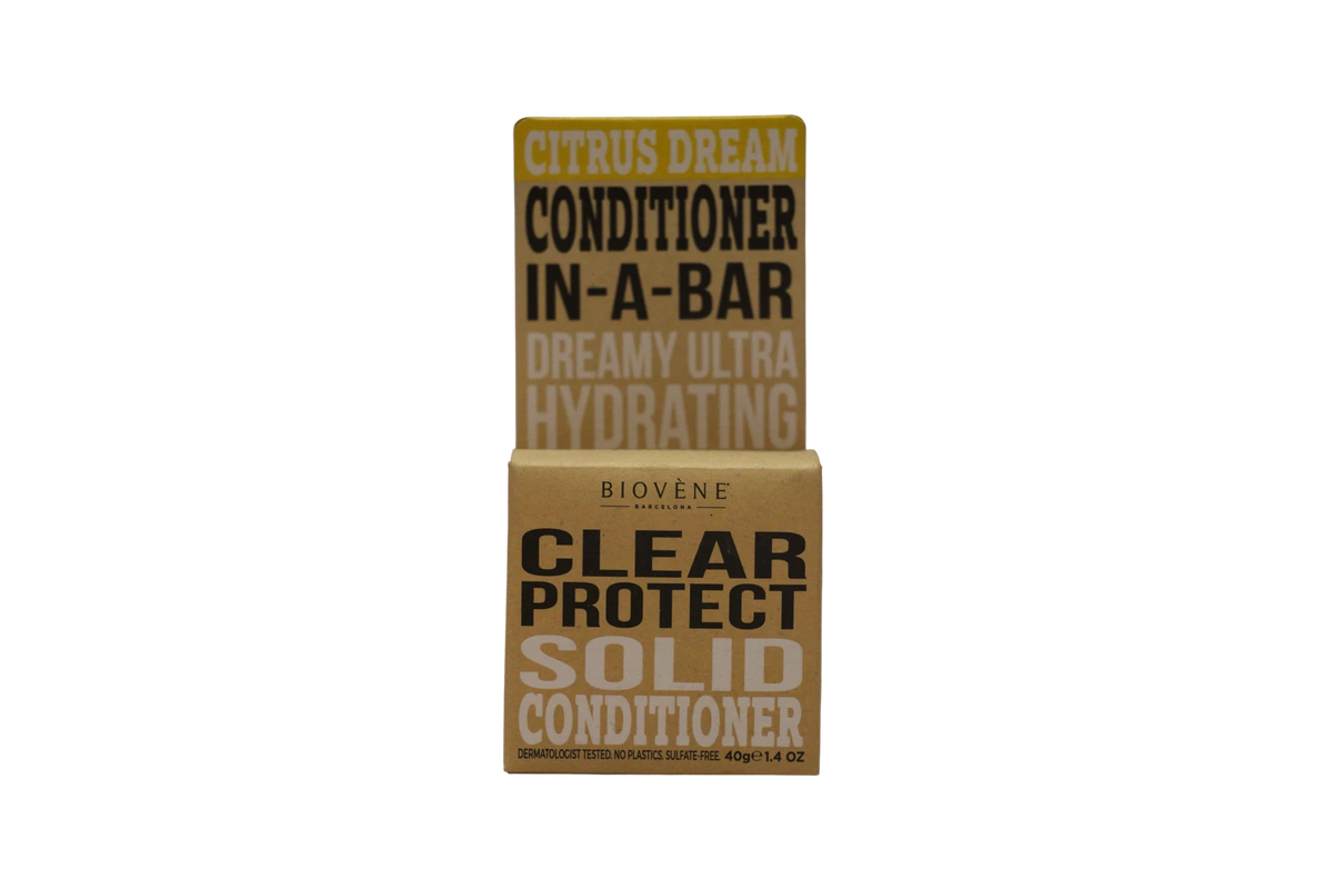 Biovène Clear Protect Citrus Dream Solid Conditioner Bar 40 g Tester