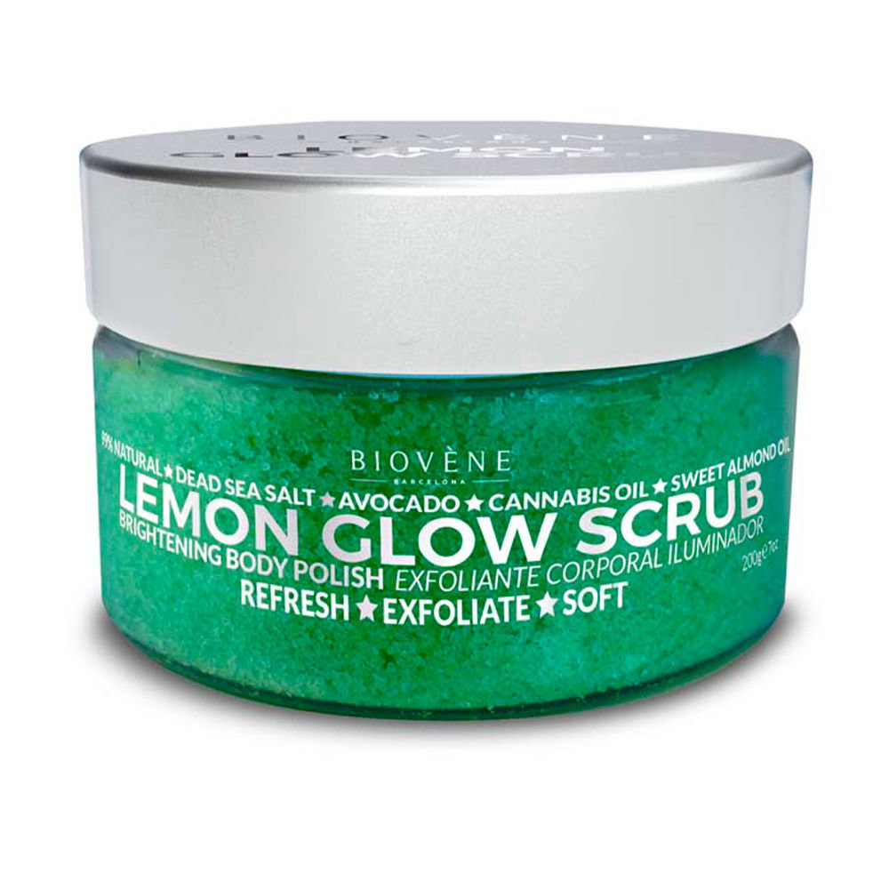 Biovene, Glow, Lemon, Brightening, Body Scrub, 200 g *Tester
