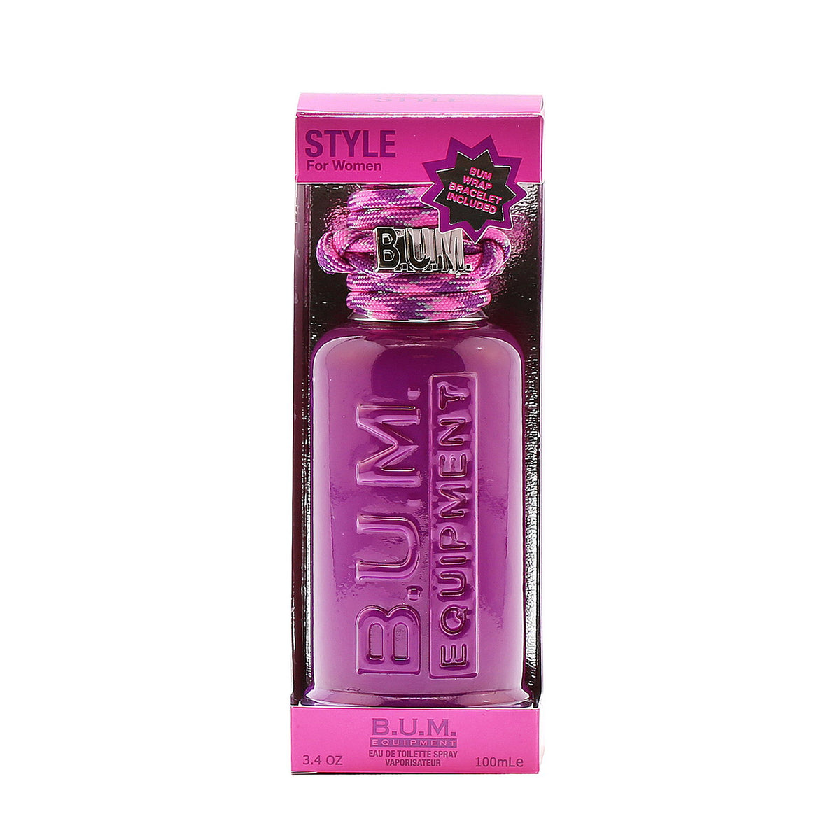 BUM Equipment, Style Wrap Bracelet, Eau De Toilette, For Women, 100 ml