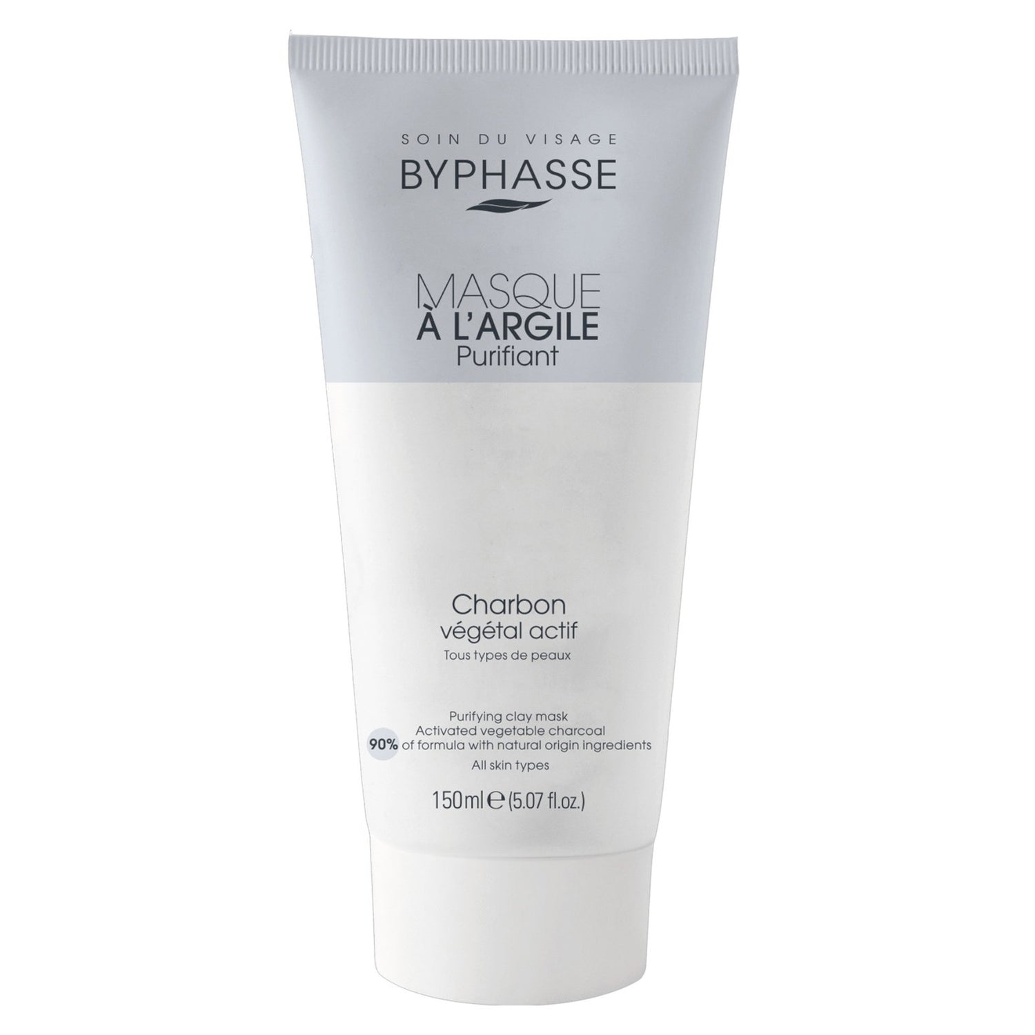 Byphasse, Byphasse, Charcoal, Purifying, Clay Mask, 150 ml