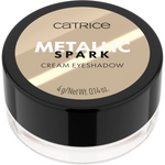 Catrice, Metallic Spark, Brilliant, Cream Eyeshadow, 010, Champagne Chic, 4 g