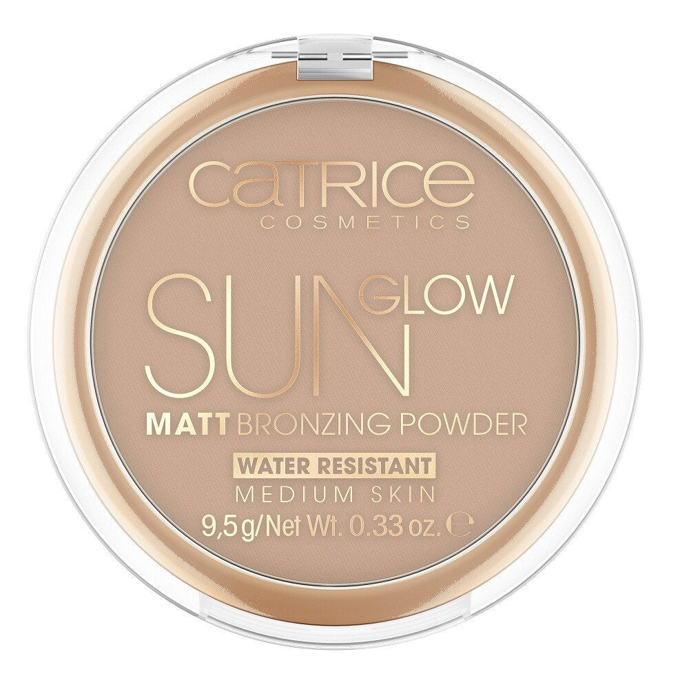 Catrice, Sun Glow, Matte, Bronzer Compact Powder, 030, Medium Bronze, 9.5 g