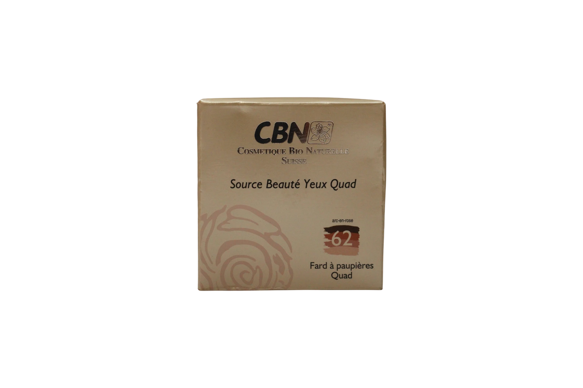 CBN Source Beauté Yeux Quad Eyeshadow Palette 62 Arc-en-Rose 5 g