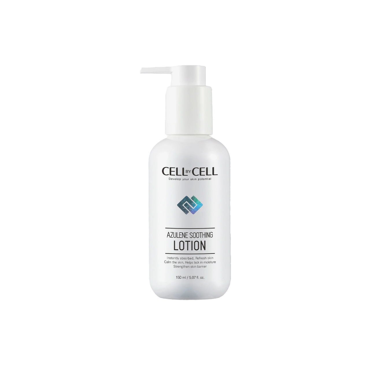 Cell By Cell, Azulene, Soothing, Lotion, For Face, 150 ml