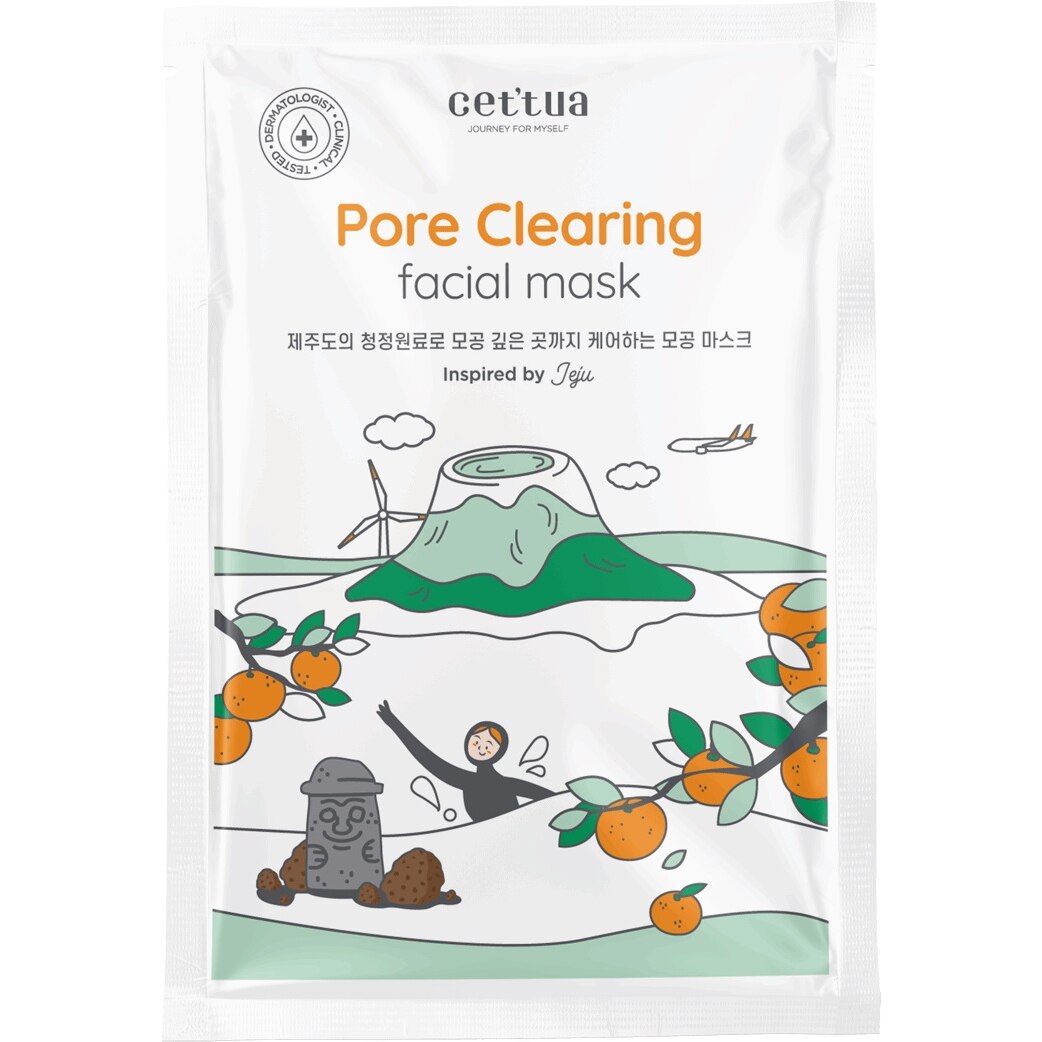 Cettua Jeju Pore Clearing Sheet Mask 20 g