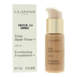 Clarins, Everlasting, Matte Finish, Liquid Foundation, 114, Cappuccino, SPF 15, 15 ml *Tester