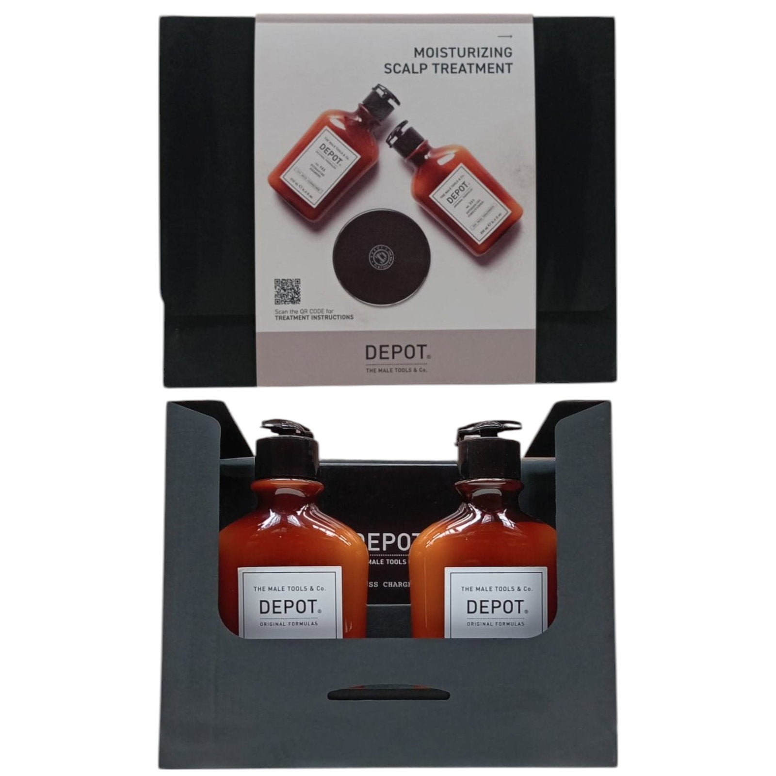Consumer Kit E Set Depot: 100 Hair Cleansing No. 103, Pro-Vitamin B5, Hair Shampoo, For Hydration, 250 ml + 200 Hair Treatments No. 201, Botanical Complex, Hair Conditioner, For Revitalizing, 250 ml