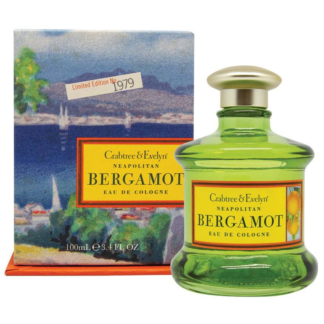 Crabtree & Evelyn, Neapolitan Bergamot, Eau De Cologne, Unisex, 100 ml