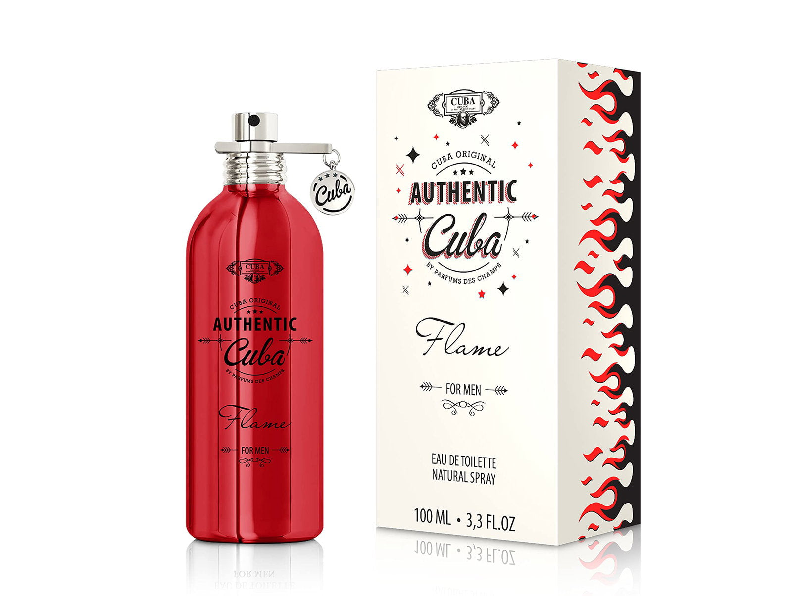 Cuba Authentic, Flame, Eau De Toilette, For Men, 100 ml