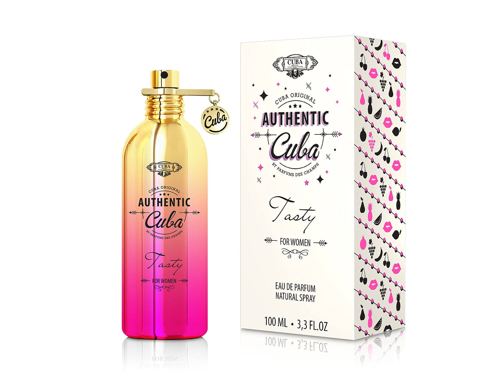 Cuba Authentic, Tasty, Eau De Parfum, For Women, 100 ml