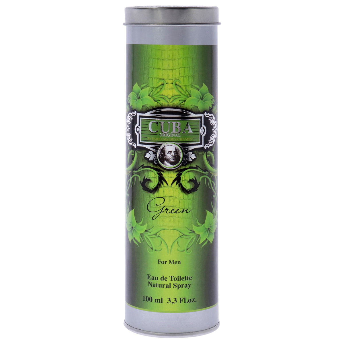 Cuba, Green, Eau De Toilette, For Men, 100 ml