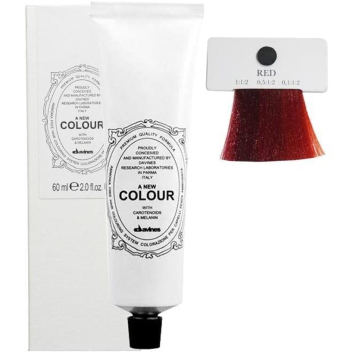 Davines, A New Colour, Permanent Hair Dye,  Red, 60 ml