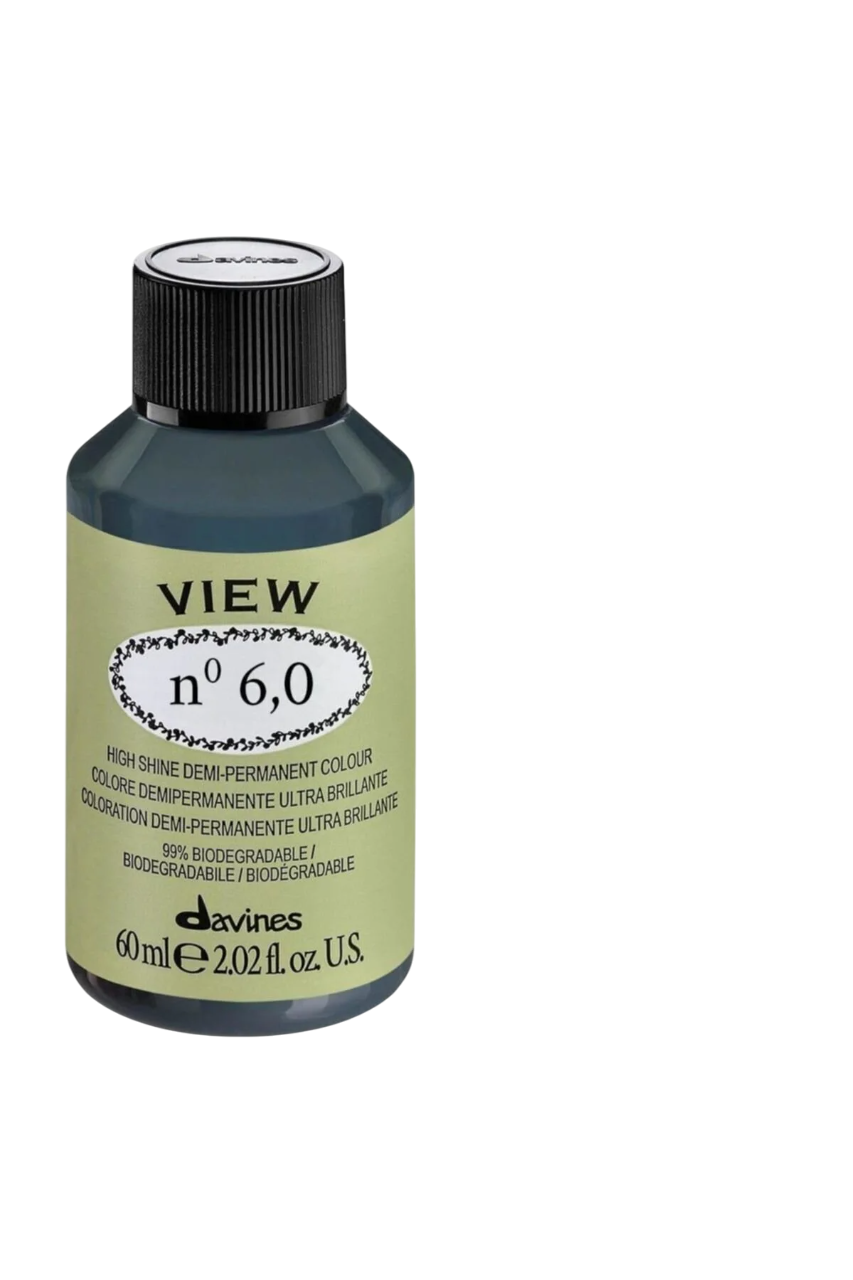 Davines, View, Demi-Permanent Hair Dye, 6.0 , 60 ml