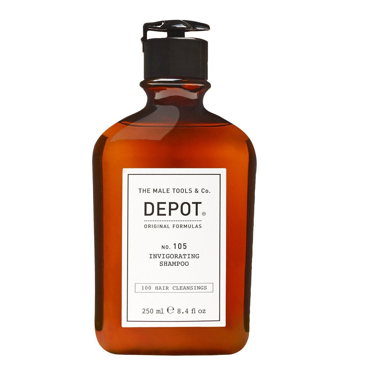 Depot, 100 Hair Cleansing No. 105, Multivitamin Complex, Hair Shampoo, Anti-Hair Loss, 250 ml