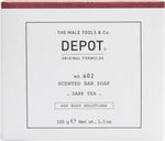 Depot, 600 Body Solutions No. 602, Botanical Complex, Cleansing, Dark Tea, Scented Soap Bar , Aromatic Notes, 100 g